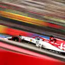 MEXICO CITY, MEXICO - OCTOBER 25: Kimi Raikkonen of Finland driving the (7) Alfa Romeo Racing C38 Ferrari on track during practice for the F1 Grand Prix of Mexico at Autodromo Hermanos Rodriguez on October 25, 2019 in Mexico City, Mexico. (Photo by Dan Istitene/Getty Images)