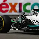MEXICO CITY, MEXICO - OCTOBER 25: Lewis Hamilton of Great Britain driving the (44) Mercedes AMG Petronas F1 Team Mercedes W10 on track during practice for the F1 Grand Prix of Mexico at Autodromo Hermanos Rodriguez on October 25, 2019 in Mexico City, Mexico. (Photo by Mark Thompson/Getty Images)