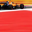 MEXICO CITY, MEXICO - OCTOBER 25: Lando Norris of Great Britain driving the (4) McLaren F1 Team MCL34 Renault on track during practice for the F1 Grand Prix of Mexico at Autodromo Hermanos Rodriguez on October 25, 2019 in Mexico City, Mexico. (Photo by Mark Thompson/Getty Images)