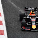 MEXICO CITY, MEXICO - OCTOBER 26: Alexander Albon of Thailand driving the (23) Aston Martin Red Bull Racing RB15 on track during qualifying for the F1 Grand Prix of Mexico at Autodromo Hermanos Rodriguez on October 26, 2019 in Mexico City, Mexico. (Photo by Mark Thompson/Getty Images)