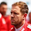 MEXICO CITY, MEXICO - OCTOBER 27: Sebastian Vettel of Germany and Ferrari prepares to drive on the grid before the F1 Grand Prix of Mexico at Autodromo Hermanos Rodriguez on October 27, 2019 in Mexico City, Mexico. (Photo by Dan Istitene/Getty Images)