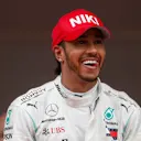 MONTE CARLO, MONACO - MAY 26: Lewis Hamilton, Mercedes AMG F1, 1st position during the Monaco GP at Monte Carlo on May 26, 2019 in Monte Carlo, Monaco. (Photo by Zak Mauger / LAT Images)