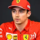 MONTE CARLO, MONACO - MAY 22: Charles Leclerc, Ferrari in Press Conference during the Monaco GP at Monte Carlo on May 22, 2019 in Monte Carlo, Monaco. (Photo by Gareth Harford / Sutton Images)