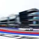 SOCHI, RUSSIA - SEPTEMBER 27: Valtteri Bottas driving the (77) Mercedes AMG Petronas F1 Team Mercedes W10 on track during practice for the F1 Grand Prix of Russia at Sochi Autodrom on September 27, 2019 in Sochi, Russia. (Photo by Mark Thompson/Getty Images)