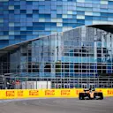 SOCHI, RUSSIA - SEPTEMBER 27: Carlos Sainz of Spain driving the (55) McLaren F1 Team MCL34 Renault on track during practice for the F1 Grand Prix of Russia at Sochi Autodrom on September 27, 2019 in Sochi, Russia. (Photo by Clive Mason/Getty Images)