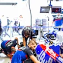 SOCHI, RUSSIA - SEPTEMBER 27: Pierre Gasly of Scuderia Toro Rosso and France during practice for the F1 Grand Prix of Russia at Sochi Autodrom on September 27, 2019 in Sochi, Russia. (Photo by Peter Fox/Getty Images)