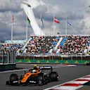 SOCHI, RUSSIA - SEPTEMBER 28: Lando Norris of Great Britain driving the (4) McLaren F1 Team MCL34 Renault on track during qualifying for the F1 Grand Prix of Russia at Sochi Autodrom on September 28, 2019 in Sochi, Russia. (Photo by Clive Mason/Getty Images)