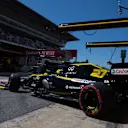 CIRCUIT DE BARCELONA-CATALUNYA, SPAIN - MAY 10: Nico Hulkenberg, Renault R.S. 19, leaves the garage during the Spanish GP at Circuit de Barcelona-Catalunya on May 10, 2019 in Circuit de Barcelona-Catalunya, Spain. (Photo by Simon Galloway / Sutton Images)
