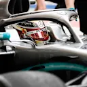 BAHRAIN INTERNATIONAL CIRCUIT, BAHRAIN - APRIL 02: Lewis Hamilton, Mercedes AMG F1 W10 during the Bahrain April testing at Bahrain International Circuit on April 02, 2019 in Bahrain International Circuit, Bahrain. (Photo by Joe Portlock / LAT Images)