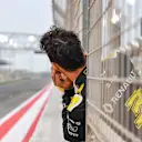 BAHRAIN INTERNATIONAL CIRCUIT, BAHRAIN - APRIL 02: Daniel Ricciardo, Renault during the Bahrain April testing at Bahrain International Circuit on April 02, 2019 in Bahrain International Circuit, Bahrain. (Photo by Mark Sutton / Sutton Images)