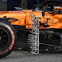 CIRCUIT DE BARCELONA-CATALUNYA, SPAIN - FEBRUARY 21: Lando Norris, McLaren MCL34 with aero sensors during the Barcelona February testing at Circuit de Barcelona-Catalunya on February 21, 2019 in Circuit de Barcelona-Catalunya, Spain. (Photo by Mark Sutton / Sutton Images)
