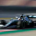 CIRCUIT DE BARCELONA-CATALUNYA, SPAIN - FEBRUARY 21: Lewis Hamilton, Mercedes-AMG F1 W10 EQ Power+ during the Barcelona February testing at Circuit de Barcelona-Catalunya on February 21, 2019 in Circuit de Barcelona-Catalunya, Spain. (Photo by Glenn Dunbar / LAT Images)