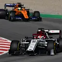 CIRCUIT DE BARCELONA-CATALUNYA, SPAIN - FEBRUARY 21: Antonio Giovinazzi, Alfa Romeo Racing C38 during the Barcelona February testing at Circuit de Barcelona-Catalunya on February 21, 2019 in Circuit de Barcelona-Catalunya, Spain. (Photo by Mark Sutton / Sutton Images)