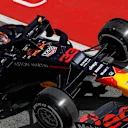 CIRCUIT DE BARCELONA-CATALUNYA, SPAIN - FEBRUARY 18: Max Verstappen, Red Bull Racing RB15 stops in pit lane during the Barcelona February testing at Circuit de Barcelona-Catalunya on February 18, 2019 in Circuit de Barcelona-Catalunya, Spain. (Photo by Glenn Dunbar / LAT Images)