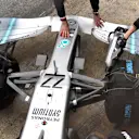 CIRCUIT DE BARCELONA-CATALUNYA, SPAIN - FEBRUARY 20: Mercedes-AMG F1 W10 EQ Power+ nose and front wing during the Barcelona February testing at Circuit de Barcelona-Catalunya on February 20, 2019 in Circuit de Barcelona-Catalunya, Spain. (Photo by Mark Sutton / Sutton Images)