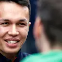 CIRCUIT DE BARCELONA-CATALUNYA, SPAIN - FEBRUARY 20: Alex Albon, Scuderia Toro Rosso during the Barcelona February testing at Circuit de Barcelona-Catalunya on February 20, 2019 in Circuit de Barcelona-Catalunya, Spain. (Photo by Carl Bingham / LAT Images)