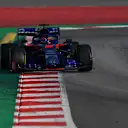 CIRCUIT DE BARCELONA-CATALUNYA, SPAIN - FEBRUARY 20: Daniil Kvyat, Scuderia Toro Rosso STR14 during the Barcelona February testing at Circuit de Barcelona-Catalunya on February 20, 2019 in Circuit de Barcelona-Catalunya, Spain. (Photo by Mark Sutton / Sutton Images)