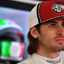 CIRCUIT DE BARCELONA-CATALUNYA, SPAIN - FEBRUARY 19: Antonio Giovinazzi, Alfa Romeo Racing during the Barcelona February testing at Circuit de Barcelona-Catalunya on February 19, 2019 in Circuit de Barcelona-Catalunya, Spain. (Photo by Mark Sutton / Sutton Images)