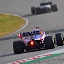 CIRCUIT DE BARCELONA-CATALUNYA, SPAIN - FEBRUARY 19: Lance Stroll, SportPesa Racing Point F1 Team RP19 during the Barcelona February testing at Circuit de Barcelona-Catalunya on February 19, 2019 in Circuit de Barcelona-Catalunya, Spain. (Photo by Jerry Andre / Sutton Images)