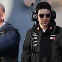 CIRCUIT DE BARCELONA-CATALUNYA, SPAIN - FEBRUARY 19: Esteban Ocon, Mercedes-AMG F1 Test and Reserve Driver during the Barcelona February testing at Circuit de Barcelona-Catalunya on February 19, 2019 in Circuit de Barcelona-Catalunya, Spain. (Photo by Joe Portlock / LAT Images)