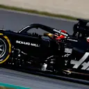 CIRCUIT DE BARCELONA-CATALUNYA, SPAIN - MARCH 01: Romain Grosjean, Haas F1 Team VF-19 during the Barcelona February testing II at Circuit de Barcelona-Catalunya on March 01, 2019 in Circuit de Barcelona-Catalunya, Spain. (Photo by Andy Hone / LAT Images)