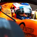CIRCUIT DE BARCELONA-CATALUNYA, SPAIN - MARCH 01: Carlos Sainz Jr, McLaren MCL34 during the Barcelona February testing II at Circuit de Barcelona-Catalunya on March 01, 2019 in Circuit de Barcelona-Catalunya, Spain. (Photo by Zak Mauger / LAT Images)