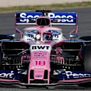 CIRCUIT DE BARCELONA-CATALUNYA, SPAIN - FEBRUARY 26: Lance Stroll, SportPesa Racing Point F1 Team RP19 during the Barcelona February testing II at Circuit de Barcelona-Catalunya on February 26, 2019 in Circuit de Barcelona-Catalunya, Spain. (Photo by Zak Mauger / LAT Images)
