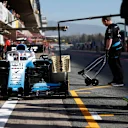 CIRCUIT DE BARCELONA-CATALUNYA, SPAIN - FEBRUARY 26: George Russell, Williams FW42 during the Barcelona February testing II at Circuit de Barcelona-Catalunya on February 26, 2019 in Circuit de Barcelona-Catalunya, Spain. (Photo by Zak Mauger / LAT Images)
