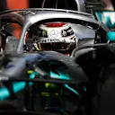 CIRCUIT DE BARCELONA-CATALUNYA, SPAIN - FEBRUARY 26: Lewis Hamilton, Mercedes-AMG F1 W10 EQ Power+ during the Barcelona February testing II at Circuit de Barcelona-Catalunya on February 26, 2019 in Circuit de Barcelona-Catalunya, Spain. (Photo by Zak Mauger / LAT Images)