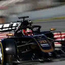 CIRCUIT DE BARCELONA-CATALUNYA, SPAIN - FEBRUARY 26: Kevin Magnussen, Haas F1 Team VF-19 during the Barcelona February testing II at Circuit de Barcelona-Catalunya on February 26, 2019 in Circuit de Barcelona-Catalunya, Spain. (Photo by Andy Hone / LAT Images)