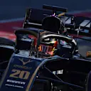 CIRCUIT DE BARCELONA-CATALUNYA, SPAIN - FEBRUARY 28: Kevin Magnussen, Haas F1 Team VF-19 during the Barcelona February testing II at Circuit de Barcelona-Catalunya on February 28, 2019 in Circuit de Barcelona-Catalunya, Spain. (Photo by Jerry Andre / Sutton Images)