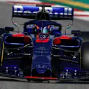 CIRCUIT DE BARCELONA-CATALUNYA, SPAIN - FEBRUARY 28: Alex Albon, Scuderia Toro Rosso STR14 during the Barcelona February testing II at Circuit de Barcelona-Catalunya on February 28, 2019 in Circuit de Barcelona-Catalunya, Spain. (Photo by Glenn Dunbar / LAT Images)