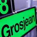 CIRCUIT DE BARCELONA-CATALUNYA, SPAIN - FEBRUARY 27: Pit board for Romain Grosjean, Haas F1 Team during the Barcelona February testing II at Circuit de Barcelona-Catalunya on February 27, 2019 in Circuit de Barcelona-Catalunya, Spain. (Photo by Andy Hone / LAT Images)