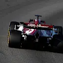 CIRCUIT DE BARCELONA-CATALUNYA, SPAIN - FEBRUARY 27: Kimi Raikkonen, Alfa Romeo Racing C38 during the Barcelona February testing II at Circuit de Barcelona-Catalunya on February 27, 2019 in Circuit de Barcelona-Catalunya, Spain. (Photo by Zak Mauger / LAT Images)