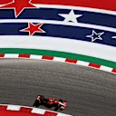 AUSTIN, TEXAS - NOVEMBER 01: Sebastian Vettel of Germany driving the (5) Scuderia Ferrari SF90 on track during practice for the F1 Grand Prix of USA at Circuit of The Americas on November 01, 2019 in Austin, Texas. (Photo by Charles Coates/Getty Images)