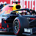 AUSTIN, TEXAS - NOVEMBER 02: Third place qualifier Max Verstappen of Netherlands and Red Bull Racing celebrates in parc ferme during qualifying for the F1 Grand Prix of USA at Circuit of The Americas on November 02, 2019 in Austin, Texas. (Photo by Dan Istitene/Getty Images)