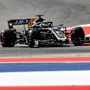 AUSTIN, TEXAS - NOVEMBER 02: Romain Grosjean of France driving the (8) Haas F1 Team VF-19 Ferrari on track during final practice for the F1 Grand Prix of USA at Circuit of The Americas on November 02, 2019 in Austin, Texas. (Photo by Mark Thompson/Getty Images)