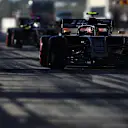 AUSTIN, TEXAS - NOVEMBER 02: Kevin Magnussen of Denmark driving the (20) Haas F1 Team VF-19 Ferrari in the Pitlane during qualifying for the F1 Grand Prix of USA at Circuit of The Americas on November 02, 2019 in Austin, Texas. (Photo by Mark Thompson/Getty Images)