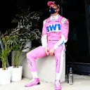 NORTHAMPTON, ENGLAND - AUGUST 08: Third placed qualifier Nico Hulkenberg of Germany and Racing Point looks on in parc ferme during qualifying for the F1 70th Anniversary Grand Prix at Silverstone on August 08, 2020 in Northampton, England. (Photo by Dan Istitene - Formula 1/Formula 1 via Getty Images)