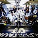 NORTHAMPTON, ENGLAND - AUGUST 08: Pierre Gasly of Scuderia AlphaTauri and France  during final practice for the F1 70th Anniversary Grand Prix at Silverstone on August 08, 2020 in Northampton, England. (Photo by Peter Fox/Getty Images)