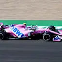 NORTHAMPTON, ENGLAND - AUGUST 09: Lance Stroll of Canada driving the (18) Racing Point RP20 Mercedes on track during the F1 70th Anniversary Grand Prix at Silverstone on August 09, 2020 in Northampton, England. (Photo by Ben Stansall/Pool via Getty Images)