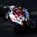 ABU DHABI, UNITED ARAB EMIRATES - DECEMBER 11: Robert Kubica of Poland driving the (88) Alfa Romeo Racing C39 Ferrari during practice ahead of the F1 Grand Prix of Abu Dhabi at Yas Marina Circuit on December 11, 2020 in Abu Dhabi, United Arab Emirates. (Photo by Clive Mason - Formula 1/Formula 1 via Getty Images)