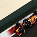 ABU DHABI, UNITED ARAB EMIRATES - DECEMBER 11: Max Verstappen of the Netherlands driving the (33) Aston Martin Red Bull Racing RB16 during practice ahead of the F1 Grand Prix of Abu Dhabi at Yas Marina Circuit on December 11, 2020 in Abu Dhabi, United Arab Emirates. (Photo by Mark Thompson/Getty Images)