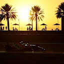 ABU DHABI, UNITED ARAB EMIRATES - DECEMBER 11: Lance Stroll of Canada driving the (18) Racing Point RP20 Mercedes on track during practice ahead of the F1 Grand Prix of Abu Dhabi at Yas Marina Circuit on December 11, 2020 in Abu Dhabi, United Arab Emirates. (Photo by Rudy Carezzevoli/Getty Images)