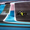 ABU DHABI, UNITED ARAB EMIRATES - DECEMBER 11: Esteban Ocon of France driving the (31) Renault Sport Formula One Team RS20 on track during practice ahead of the F1 Grand Prix of Abu Dhabi at Yas Marina Circuit on December 11, 2020 in Abu Dhabi, United Arab Emirates. (Photo by Rudy Carezzevoli/Getty Images)
