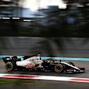 ABU DHABI, UNITED ARAB EMIRATES - DECEMBER 11: Kevin Magnussen of Denmark driving the (20) Haas F1 Team VF-20 Ferrari on track during practice ahead of the F1 Grand Prix of Abu Dhabi at Yas Marina Circuit on December 11, 2020 in Abu Dhabi, United Arab Emirates. (Photo by Hamad I Mohammed - Pool/Getty Images)