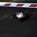 ABU DHABI, UNITED ARAB EMIRATES - DECEMBER 12: Kevin Magnussen of Denmark driving the (20) Haas F1 Team VF-20 Ferrari on track during final practice ahead of the F1 Grand Prix of Abu Dhabi at Yas Marina Circuit on December 12, 2020 in Abu Dhabi, United Arab Emirates. (Photo by Rudy Carezzevoli/Getty Images)
