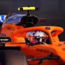 ABU DHABI, UNITED ARAB EMIRATES - DECEMBER 12: Lando Norris of Great Britain driving the (4) McLaren F1 Team MCL35 Renault on track during final practice ahead of the F1 Grand Prix of Abu Dhabi at Yas Marina Circuit on December 12, 2020 in Abu Dhabi, United Arab Emirates. (Photo by Giuseppe Cacace - Pool/Getty Images)