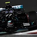 ABU DHABI, UNITED ARAB EMIRATES - DECEMBER 12: Valtteri Bottas of Finland driving the (77) Mercedes AMG Petronas F1 Team Mercedes W11 on track during qualifying ahead of the F1 Grand Prix of Abu Dhabi at Yas Marina Circuit on December 12, 2020 in Abu Dhabi, United Arab Emirates. (Photo by Rudy Carezzevoli/Getty Images)