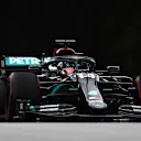 SPIELBERG, AUSTRIA - JULY 03: Lewis Hamilton of Great Britain driving the (44) Mercedes AMG Petronas F1 Team Mercedes W11 on track during practice for the F1 Grand Prix of Austria at Red Bull Ring on July 03, 2020 in Spielberg, Austria.  (Photo by Dan Istitene - Formula 1/Formula 1 via Getty Images)